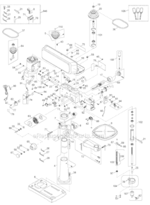 Part Location Diagram of 5140077-53 DeWALT ROD
